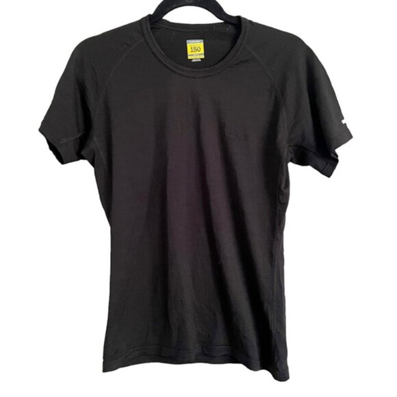 Icebreaker Merino Black Bodyfit 150 Short Sleeve T-shirt - Small / Medium - Picture 10 of 11
